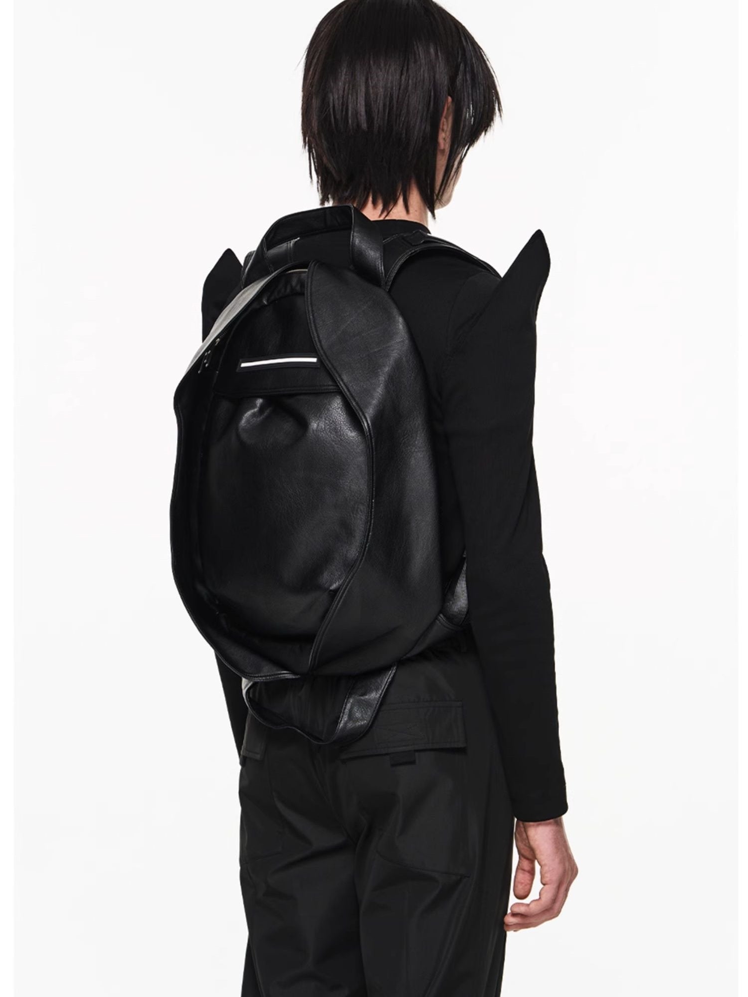 Leather Arrange Casual Nichi Backpack