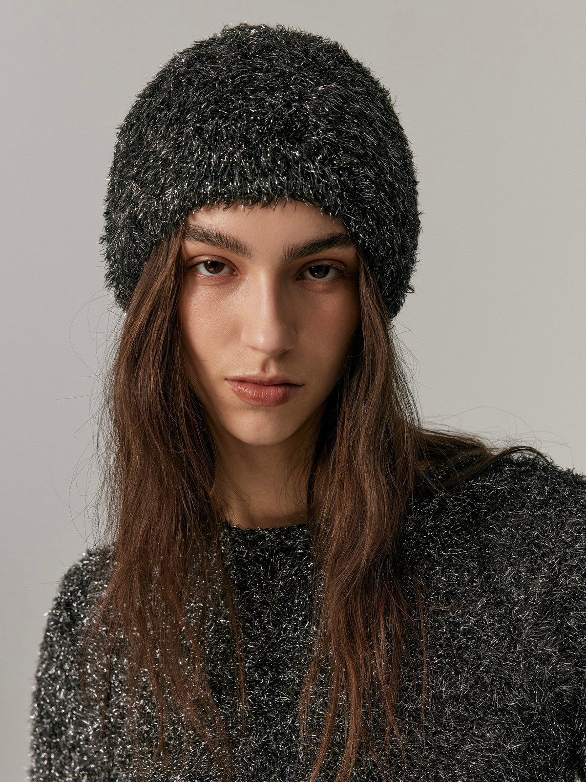 Simple Dark Knit-Hat