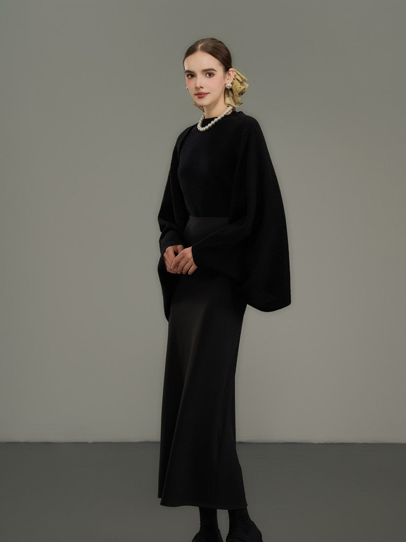 Wool Occasion Formal Dress-Outer Warm Bolero