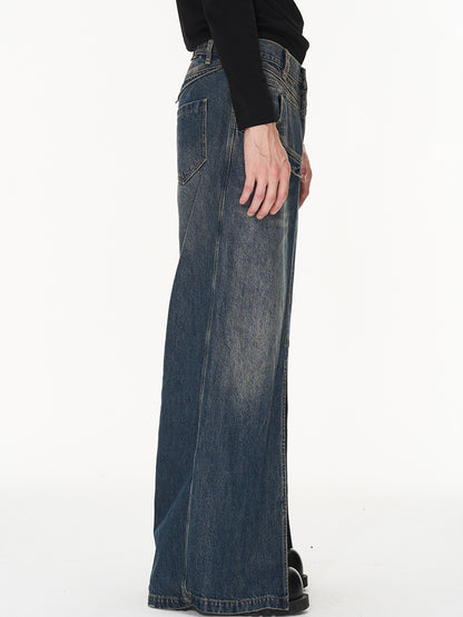 Denim Nichi Flare Button Pants