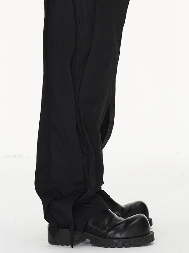 Nichi Wide Straight Wrap Pants