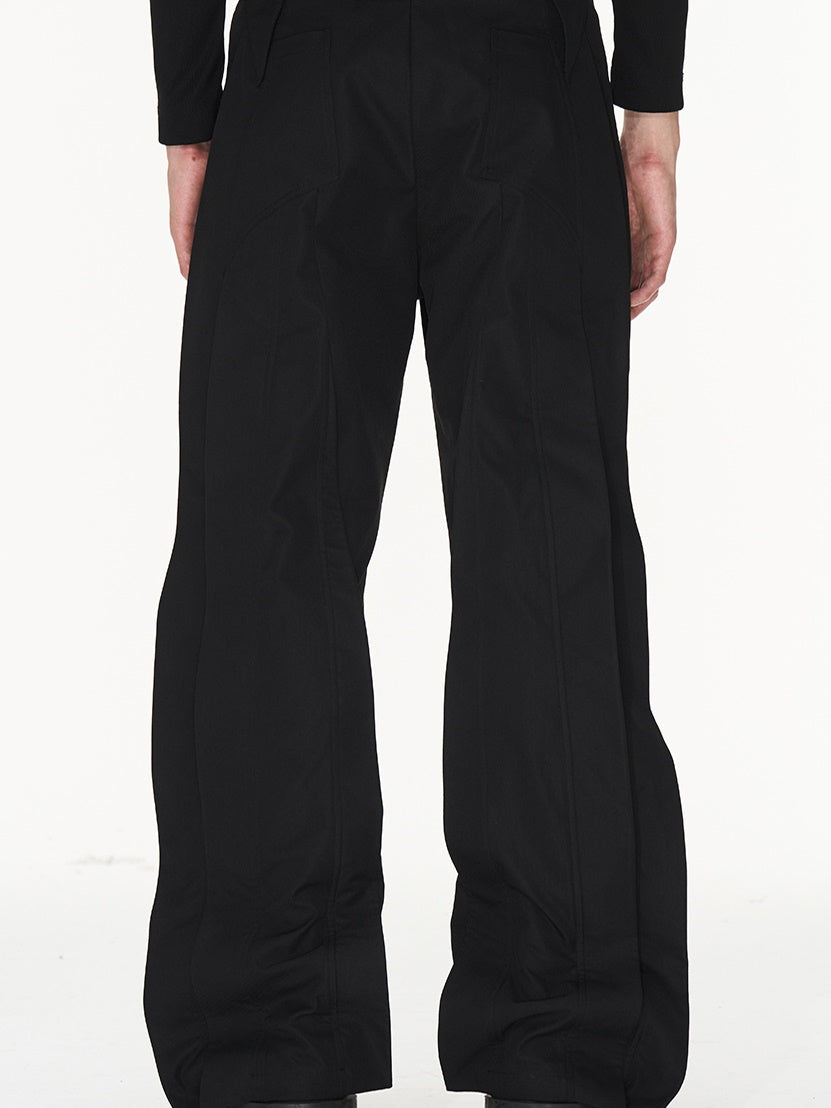 Nichi Wide Straight Wrap Pants