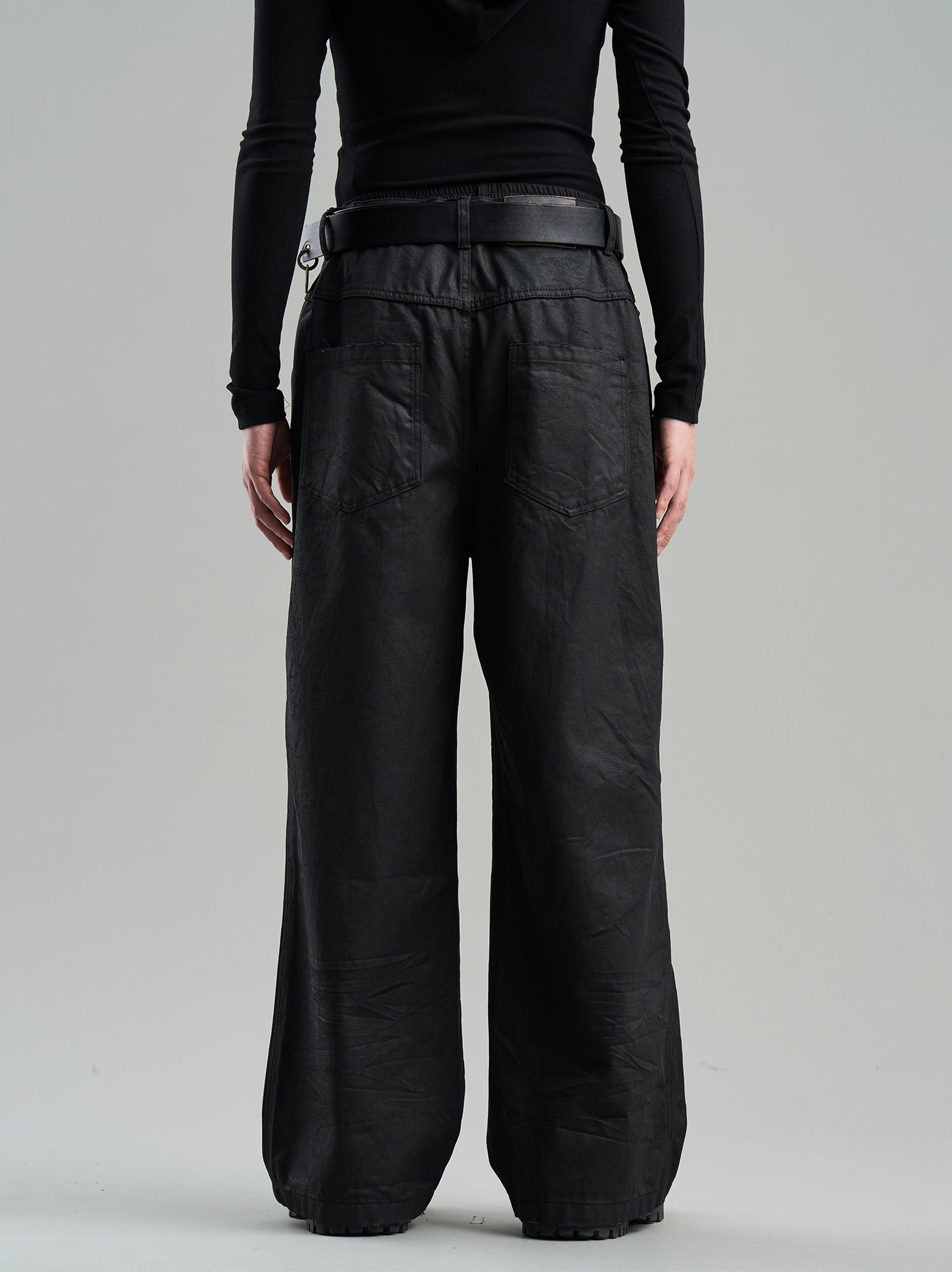 Straight Simple Casual Wide-Leg Pants