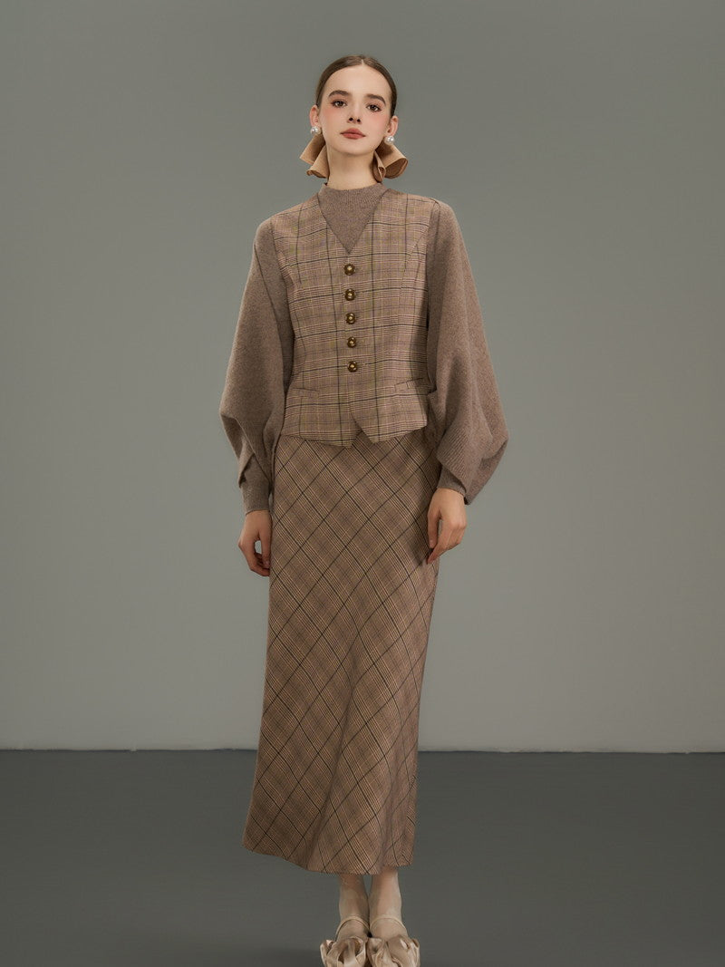 Wool Occasion Formal Dress-Outer Warm Bolero