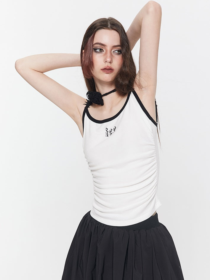 Inner Contrast Tight Logo Camisole