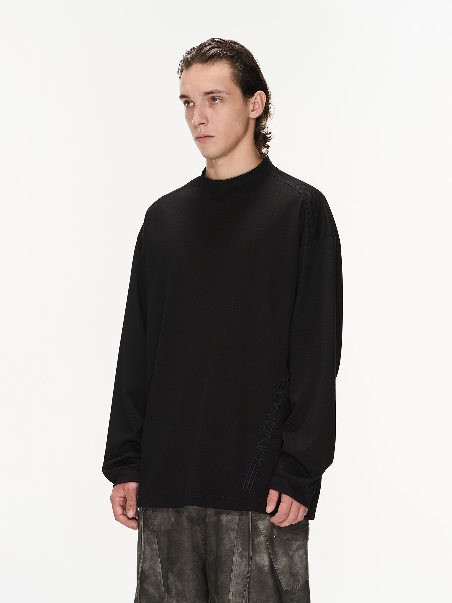 Übergroßer Brief Casual Pullover