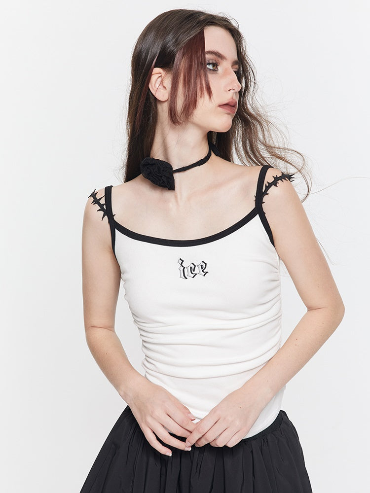 Inner Contrast Tight Logo Camisole