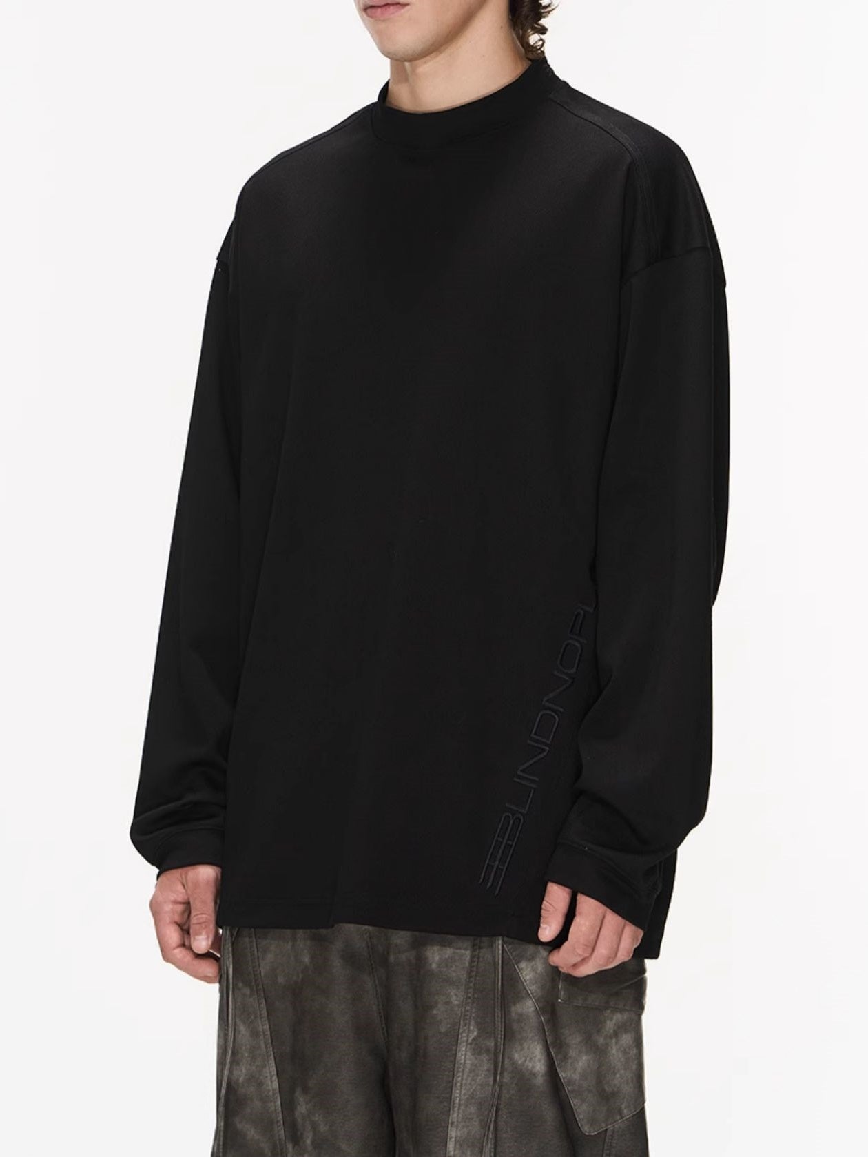 Oversize Letter Casual Pullover