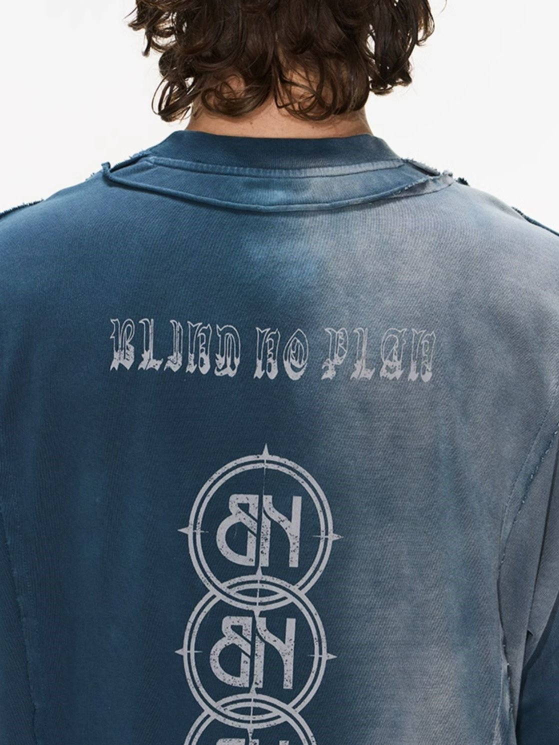 Verblasste Abstufung Nichi Sweat Pullover