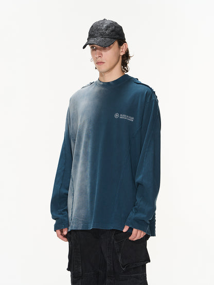 Faded Gradation Nichi Sweat Pullover