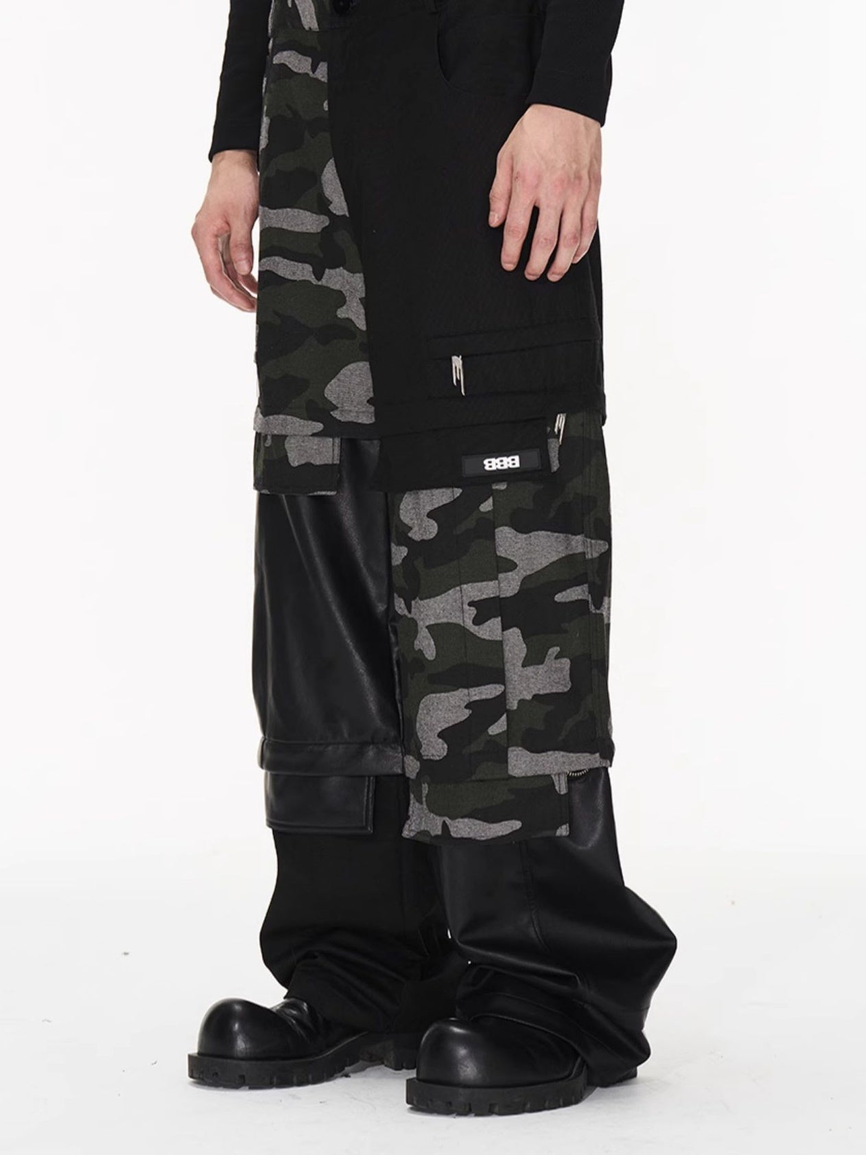 2Way Camouflage Nichi Leather Pants