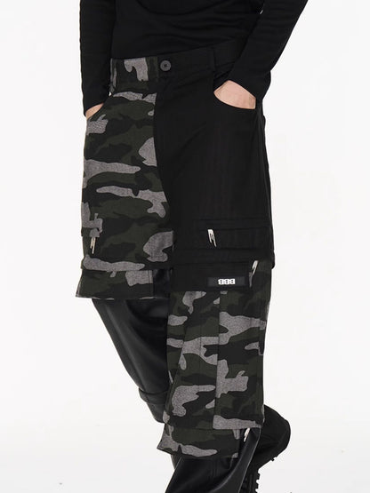 2Way Camouflage Nichi Leather Pants