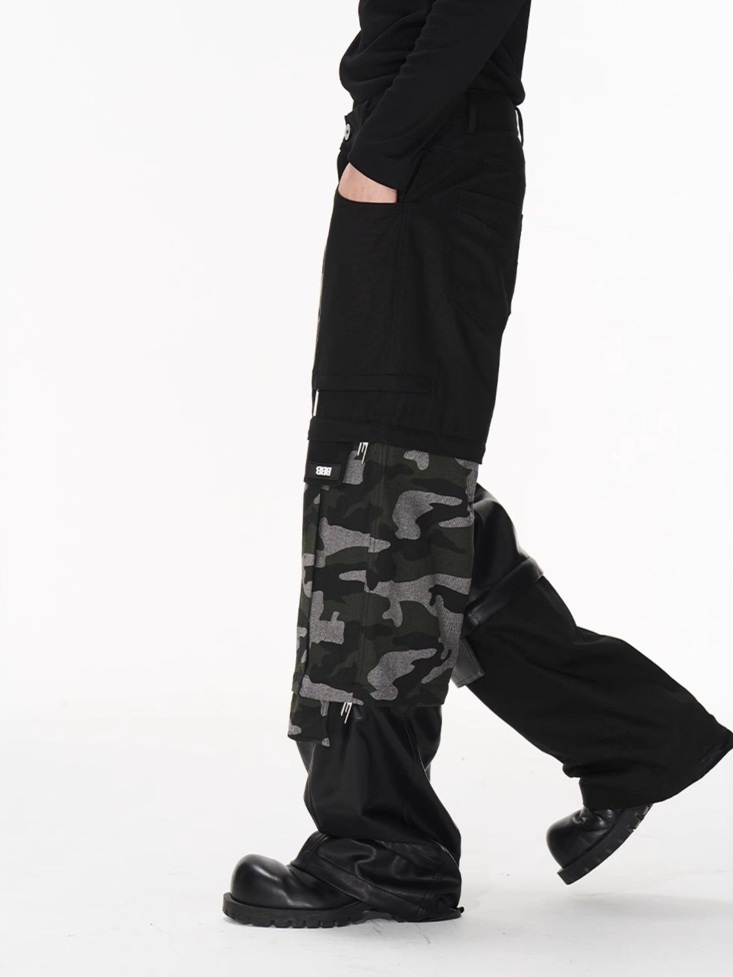 2Way Camouflage Nichi Leather Pants