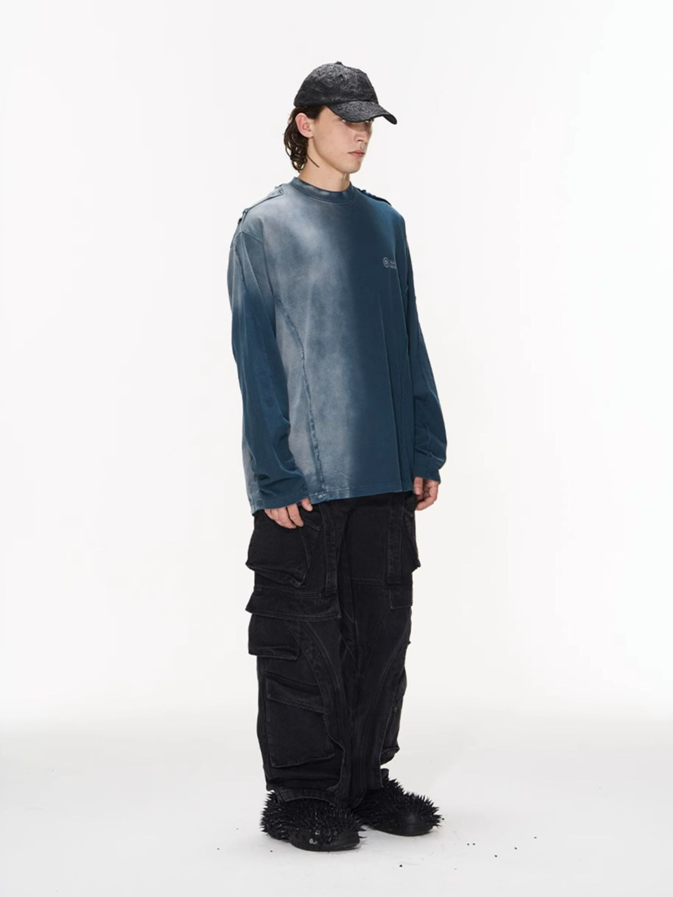 Faded Gradation Nichi Sweat Pullover