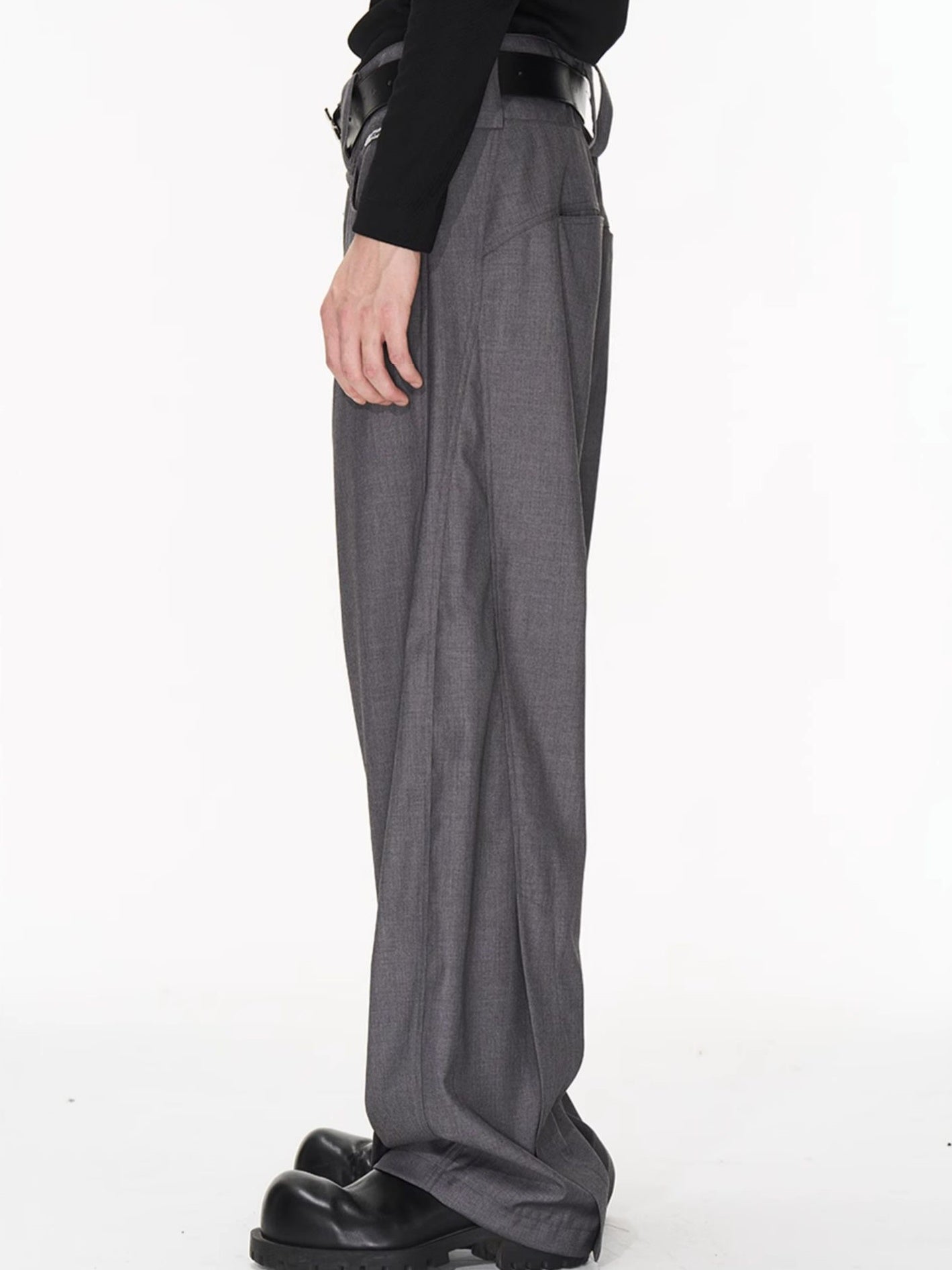 Loose Relax Straight Casual Wide-Pants