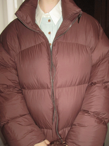 Dünne Baumwollschwerdwäsche warm einfacher Down-Jacket