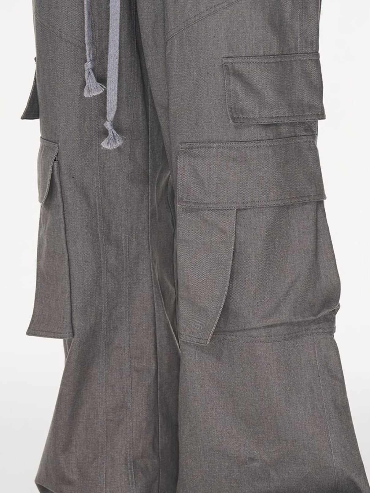 Casual Wide Side-Pocket Cargo-Pants