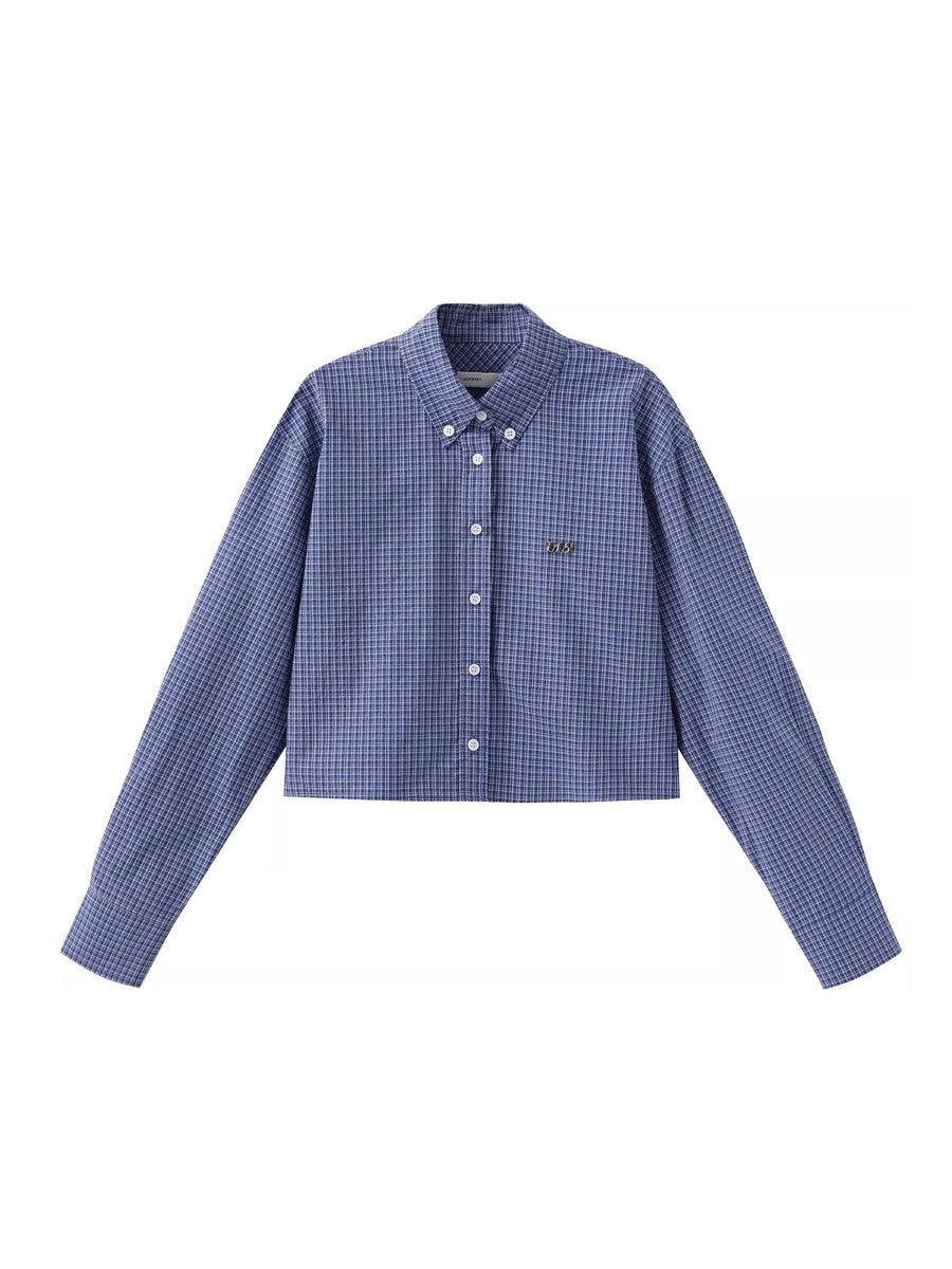 Checked Casual Loose Simple Shirt