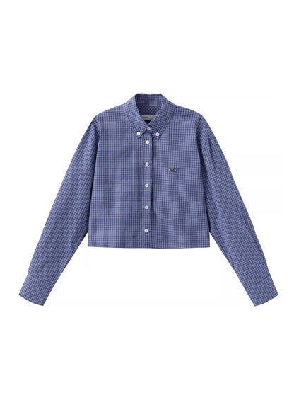 Checked Casual Loose Simple Shirt