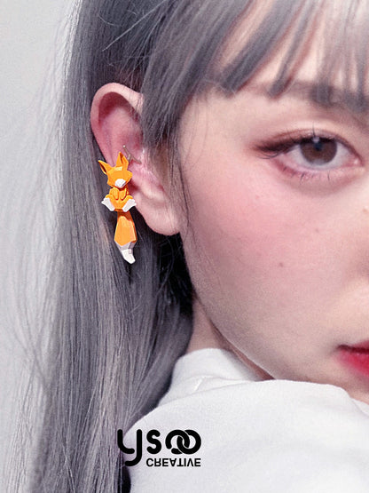 Swing Animal Nichi Ear-Clip