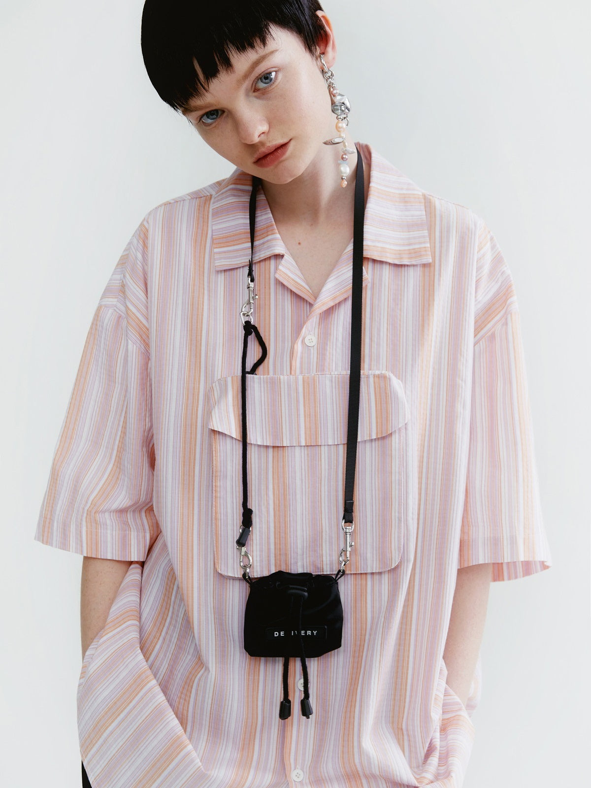 Unisex Strial Oversize Shirt