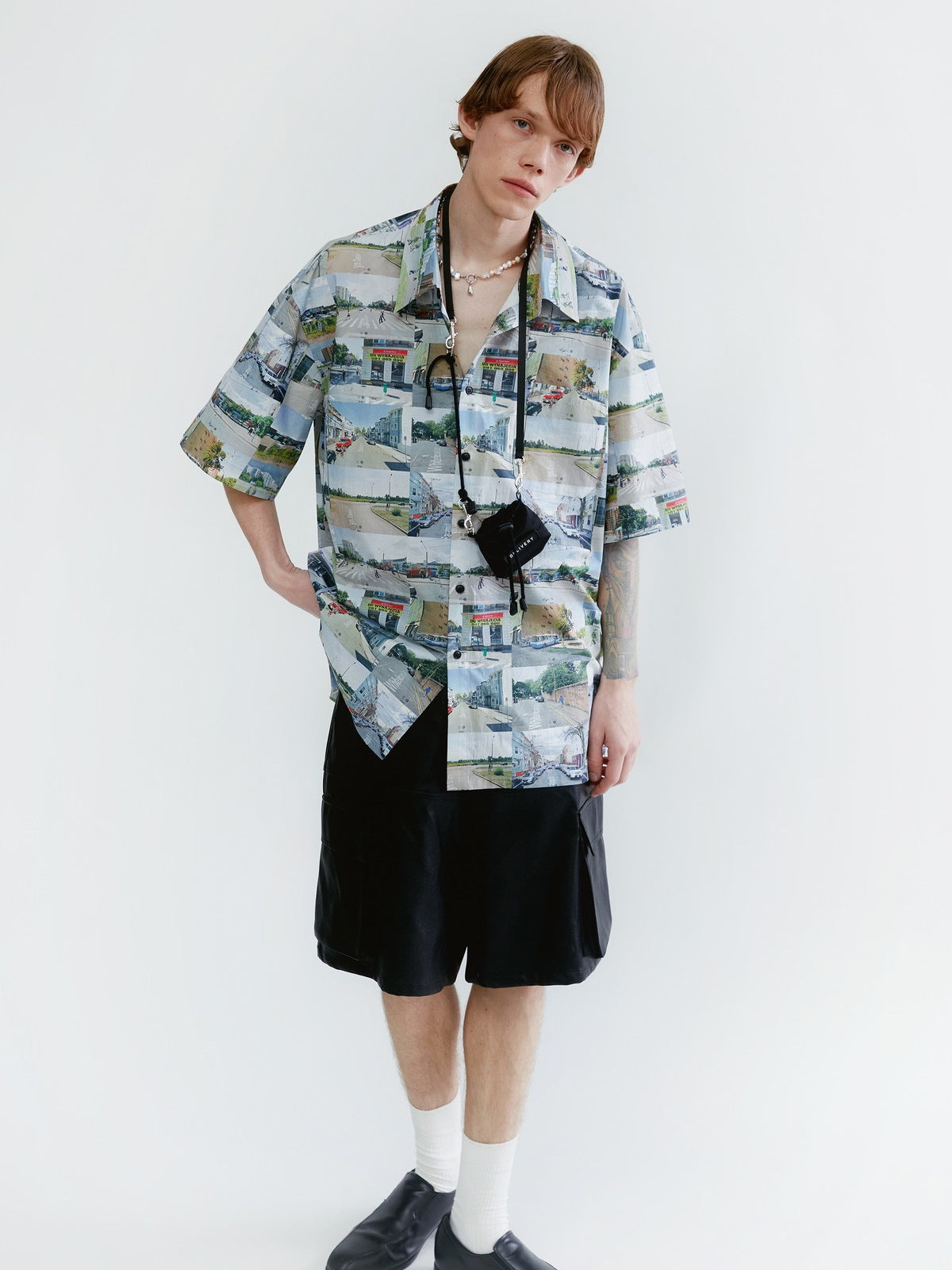 Unisex Scenery Picture Unique Oversize Shirt