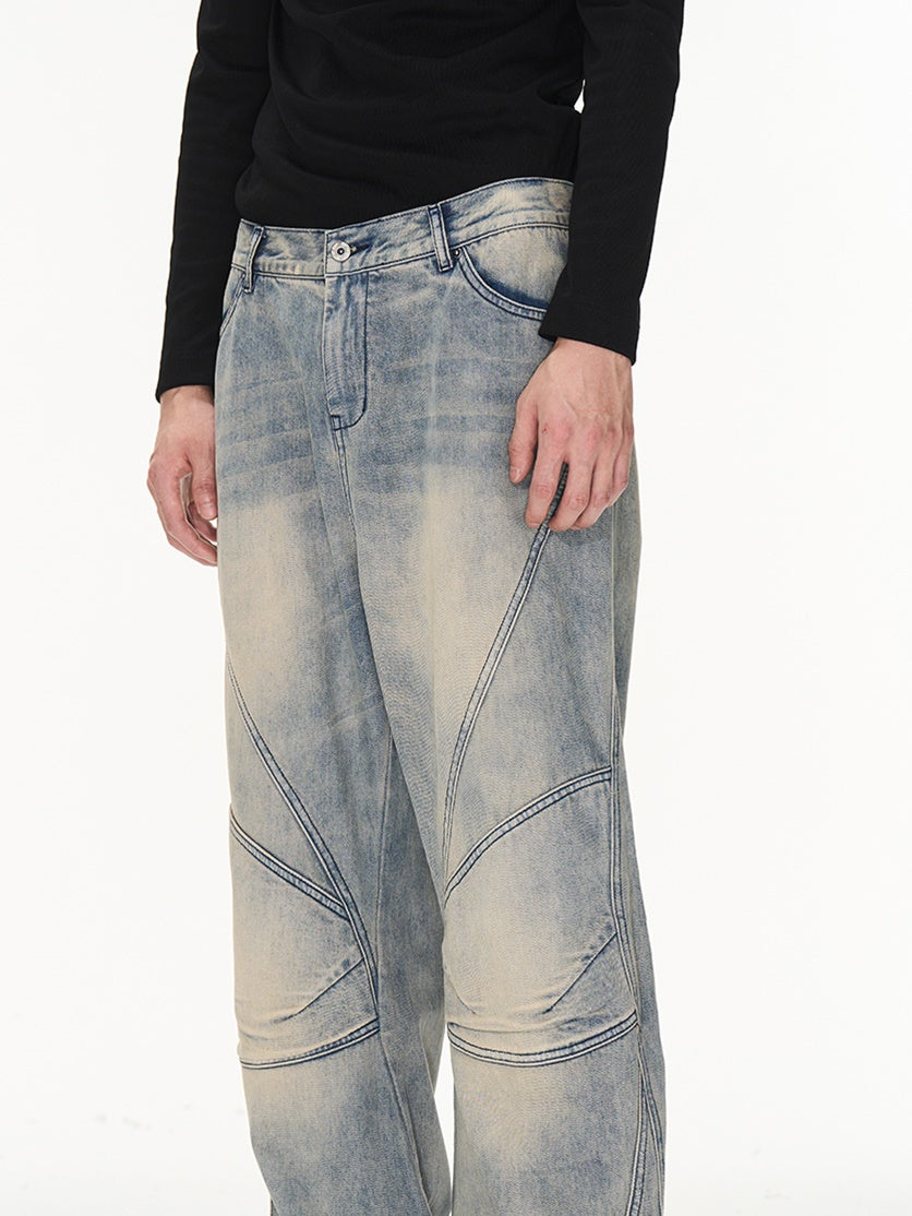 Denim Retro Wide Nichi Hosen