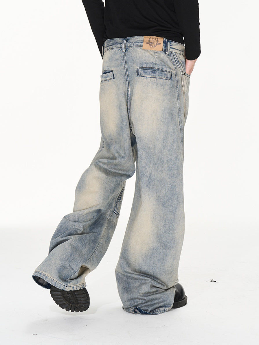 Pantalon de nichi rétro en denim