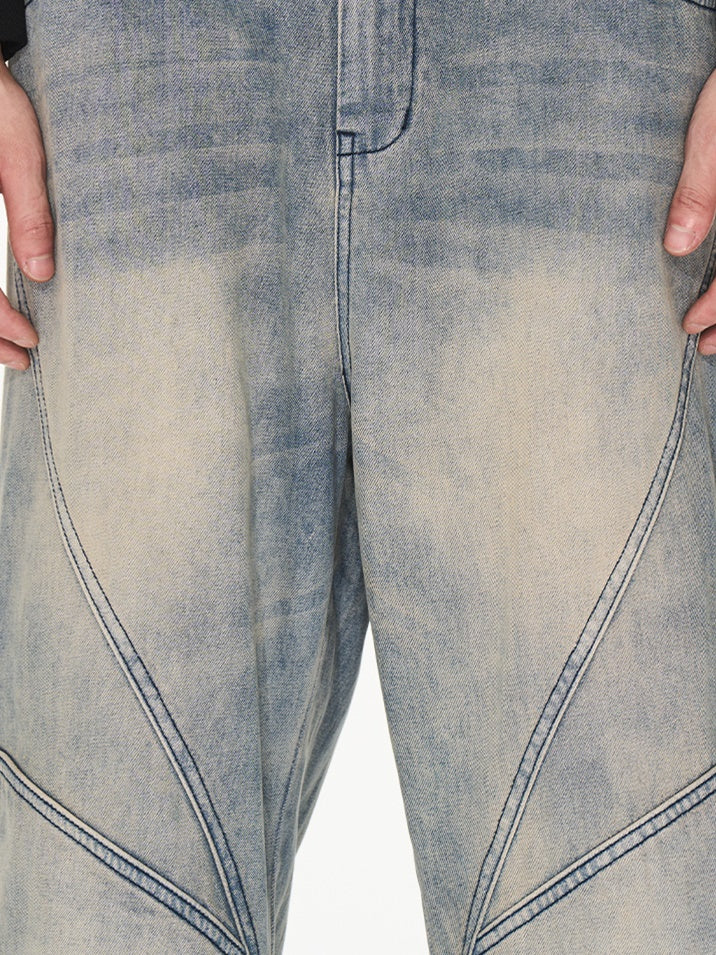 Pantalon de nichi rétro en denim