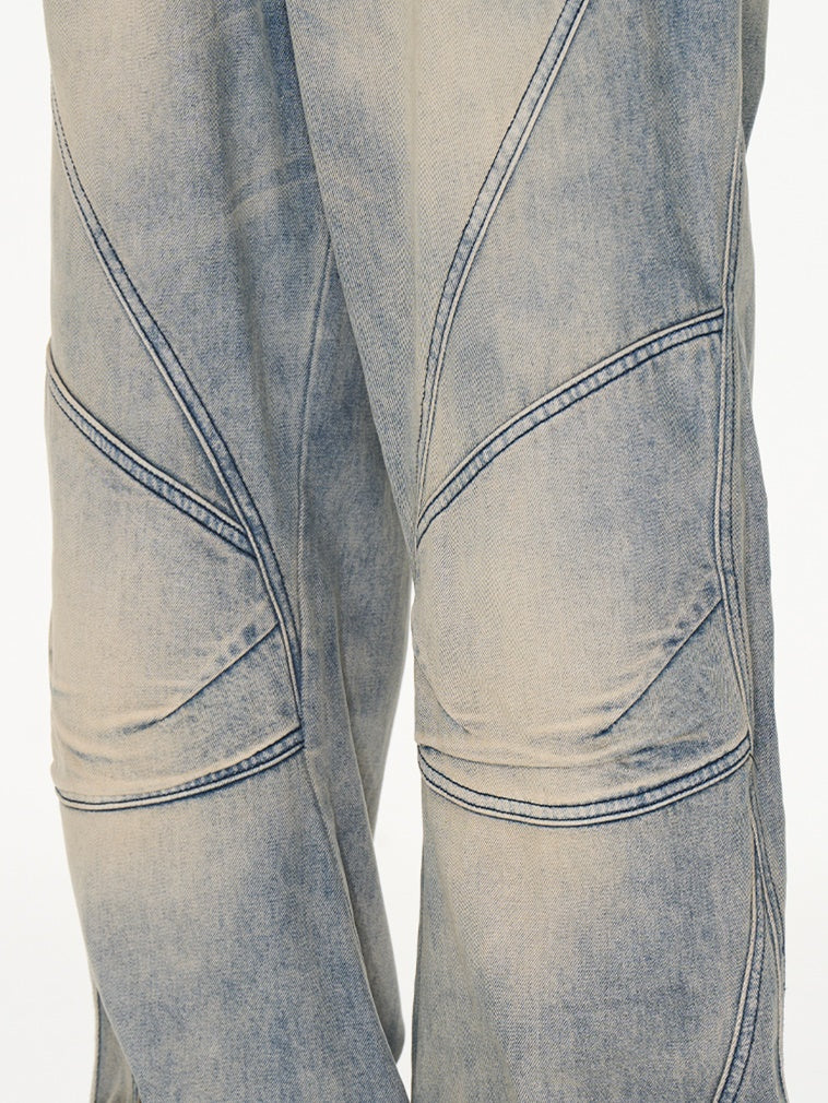 Pantalon de nichi rétro en denim