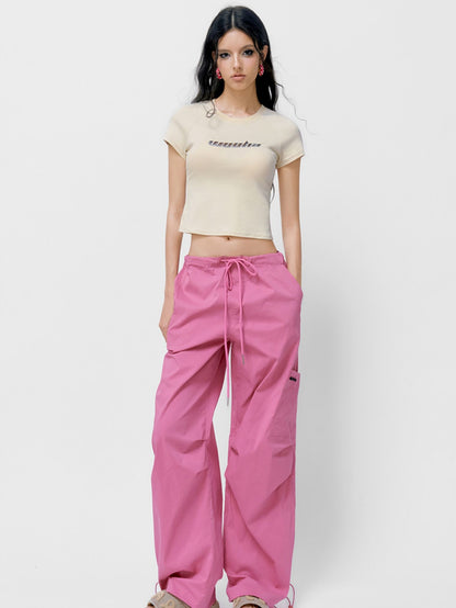 Drawstring Casual Relax Work-Pants