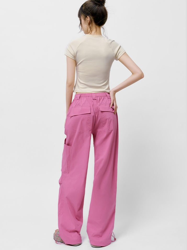 Drawstring Casual Relax Work-Pants