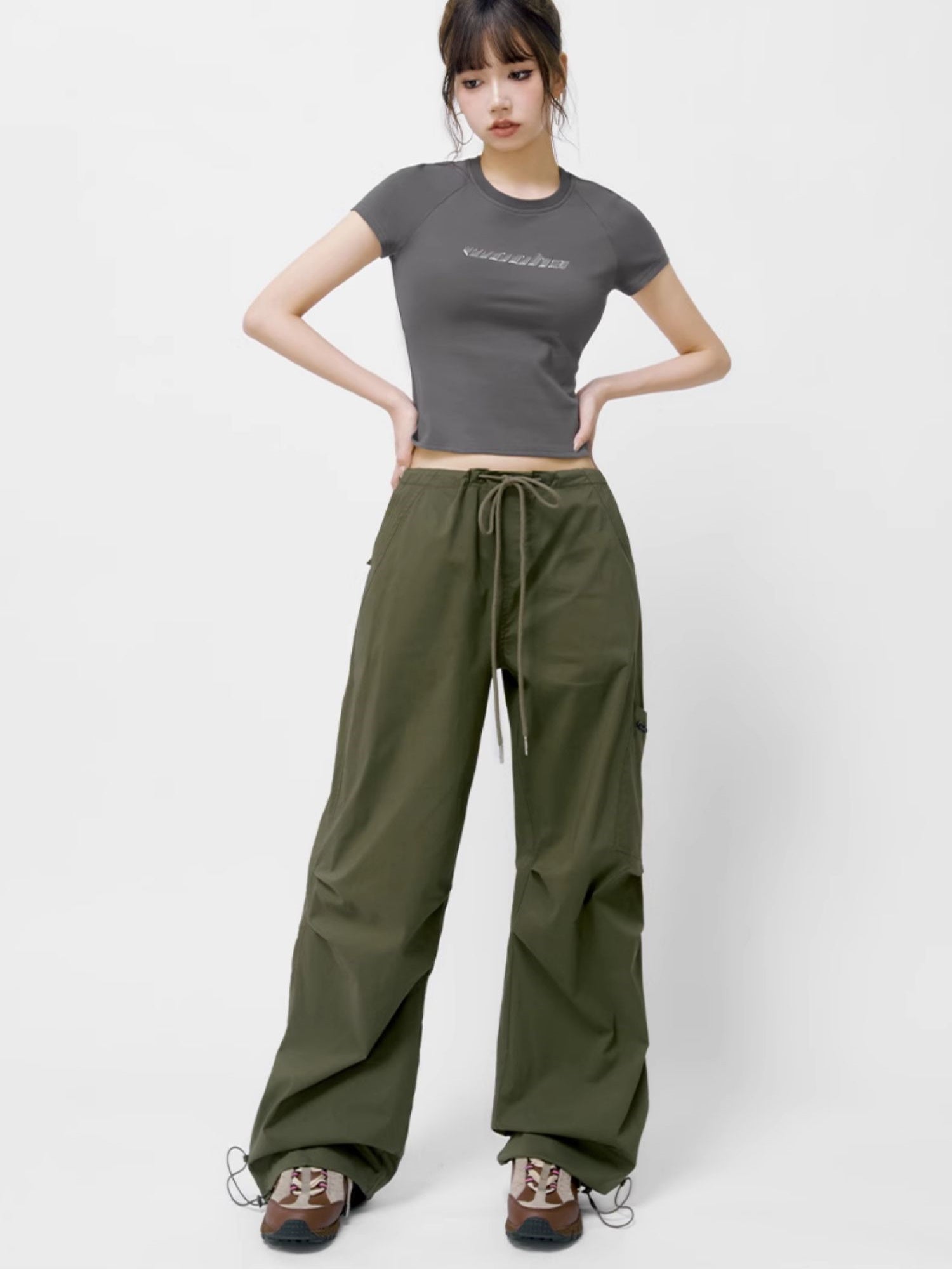 Drawstring Casual Relax Work-Pants