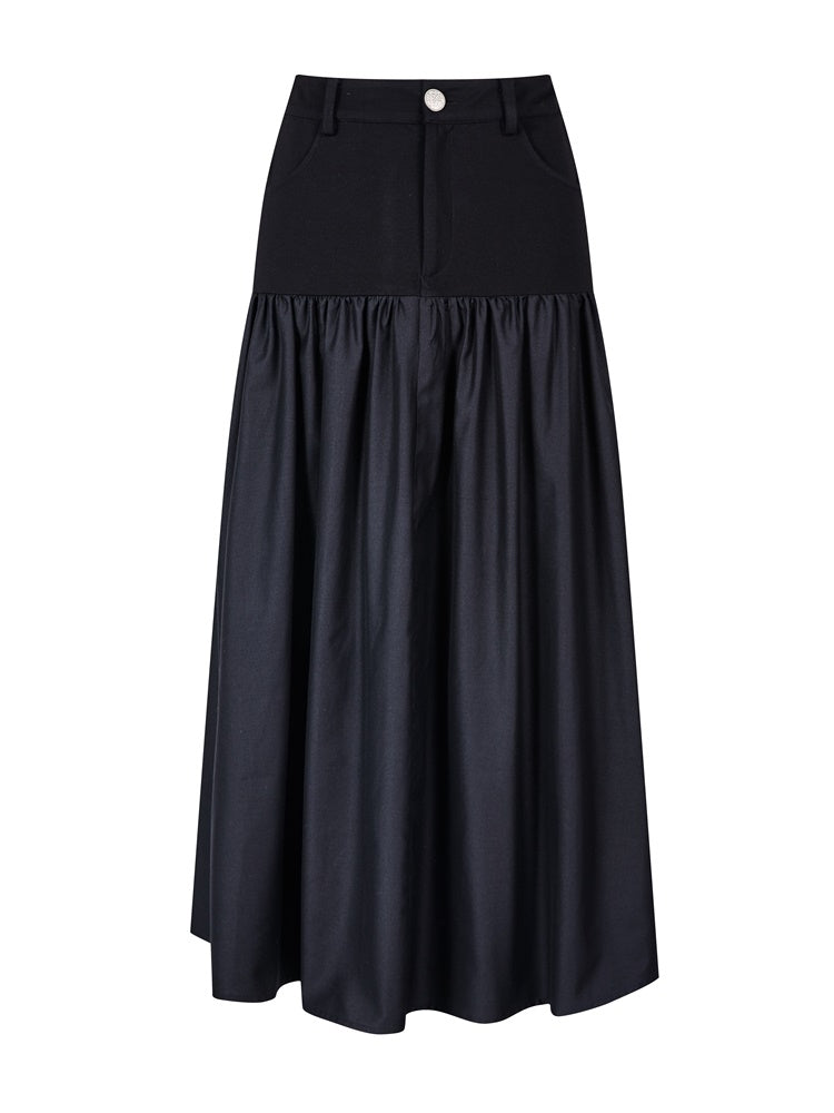 Plain Mix Nichi Long-Skirt