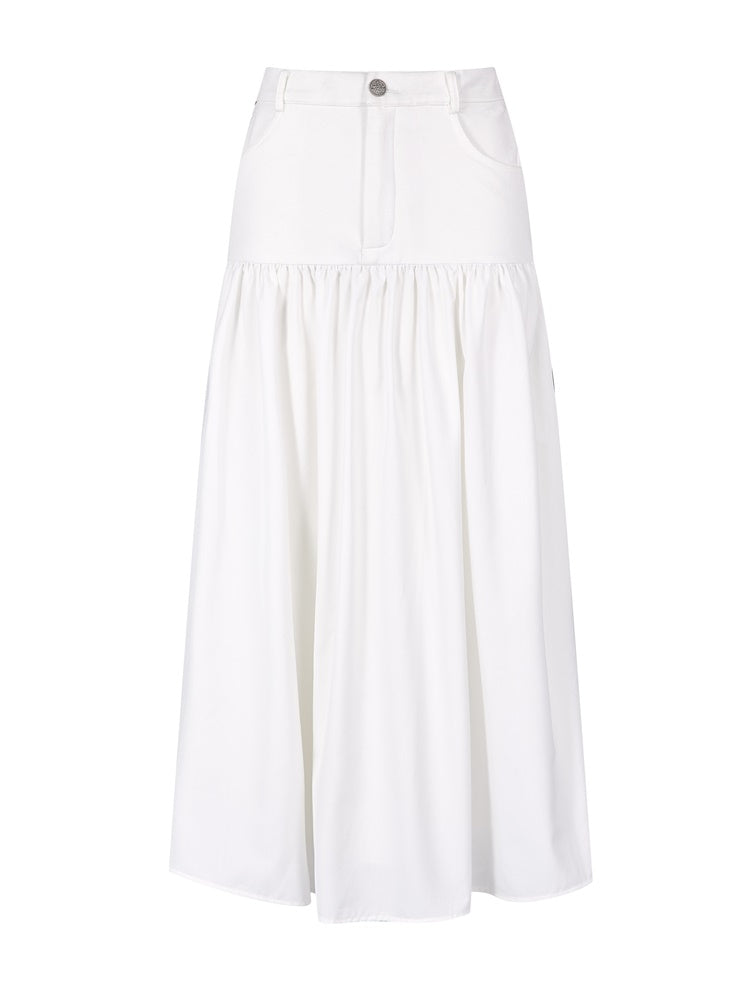 Plain Mix Nichi Long-Skirt