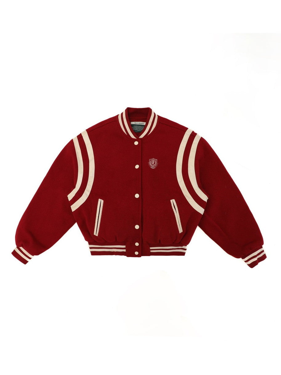 Back-Logo Casual Line Jacket Wool Blouson – ARCANA ARCHIVE