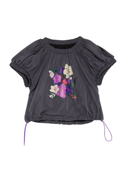 Stickereiblume Retroon Crumply Bluse &amp; Rock