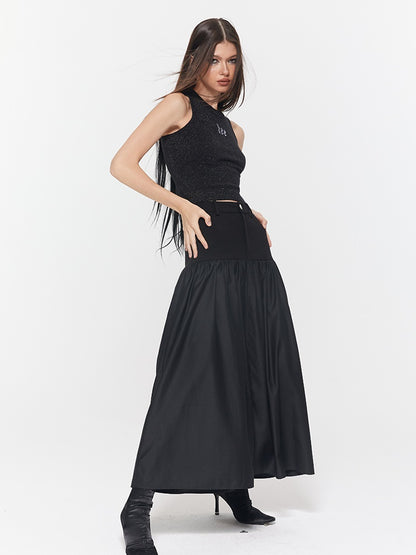 Plain Mix Nichi Long-Skirt