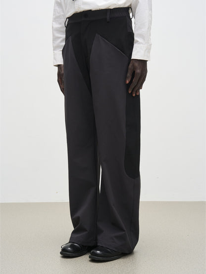 Drastring Casual Straight Plain Pants