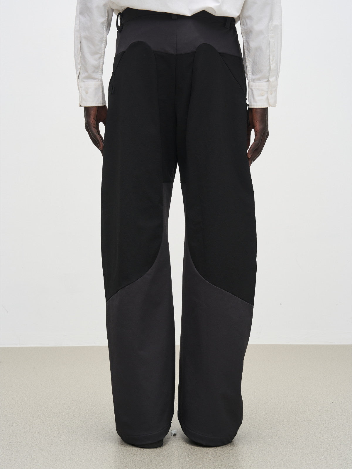 Drastring Casual Straight Plain Pants