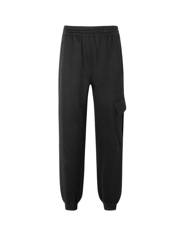 Side-Pocket Sporty Casual Loose Jogger-Patns