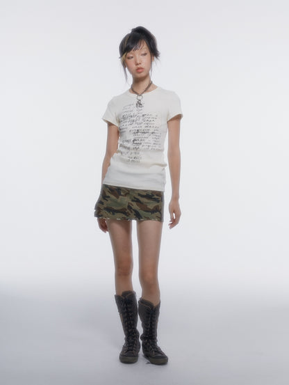 Camouflage Cyt-Off Pantalon sauvage Culottes