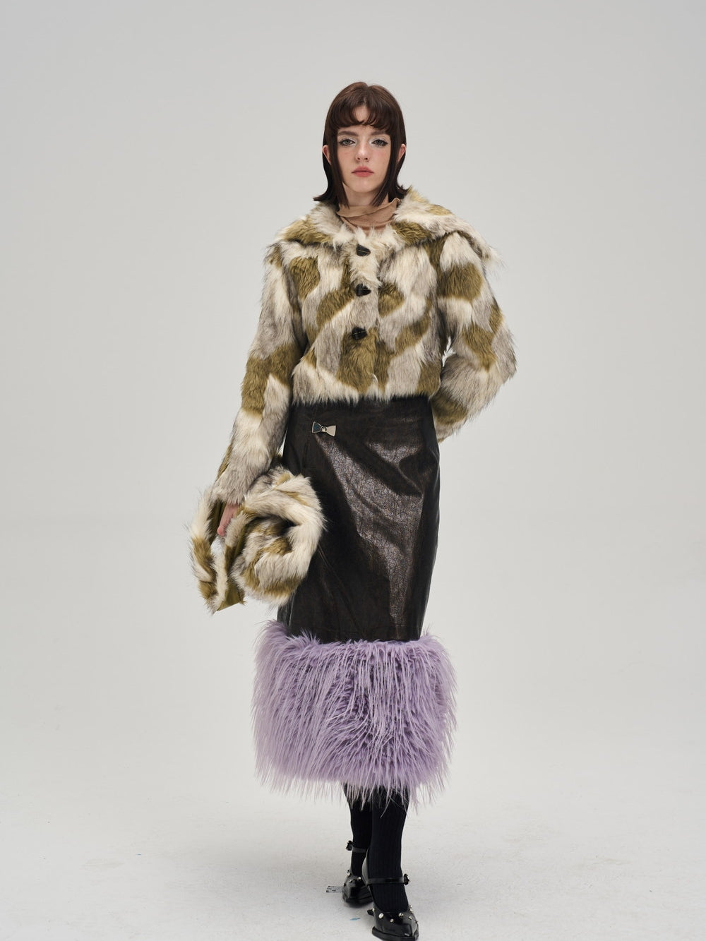 Fluffily Fur Elegant Volume Jacket