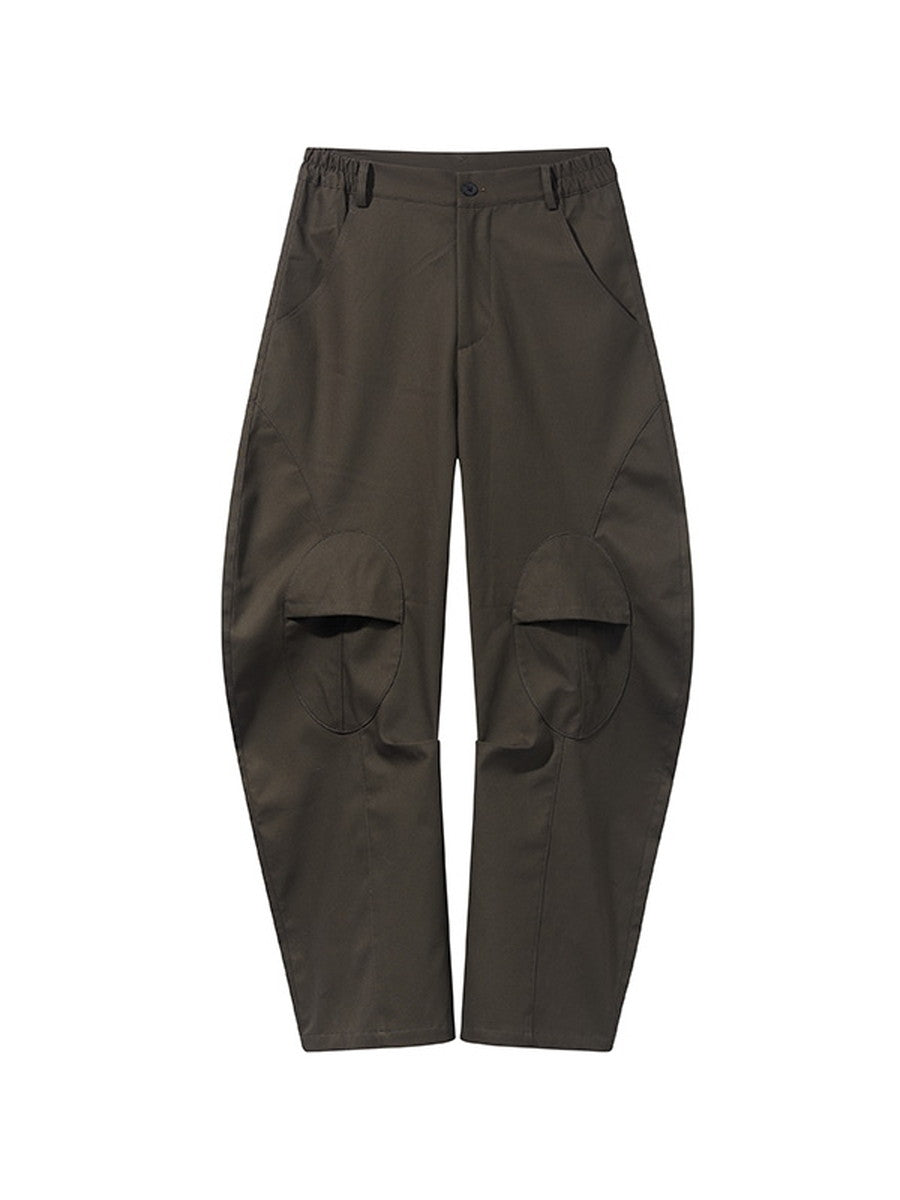 Pantalon de sport lâche simple occasionnel