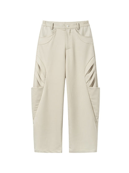 Pleats Nichi Wide Loose Casual Pants