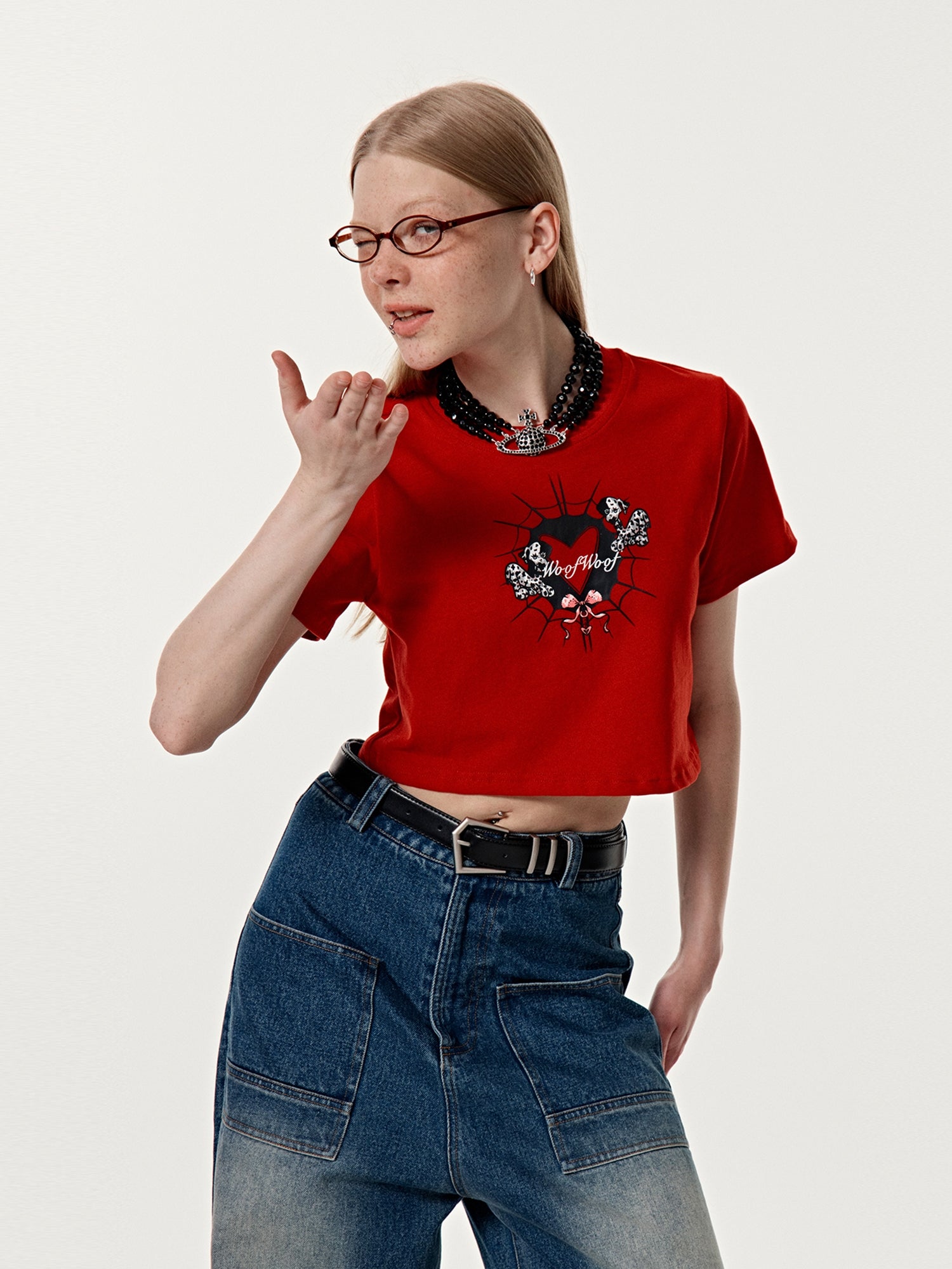 Cropped Casual Summer T-Shirt