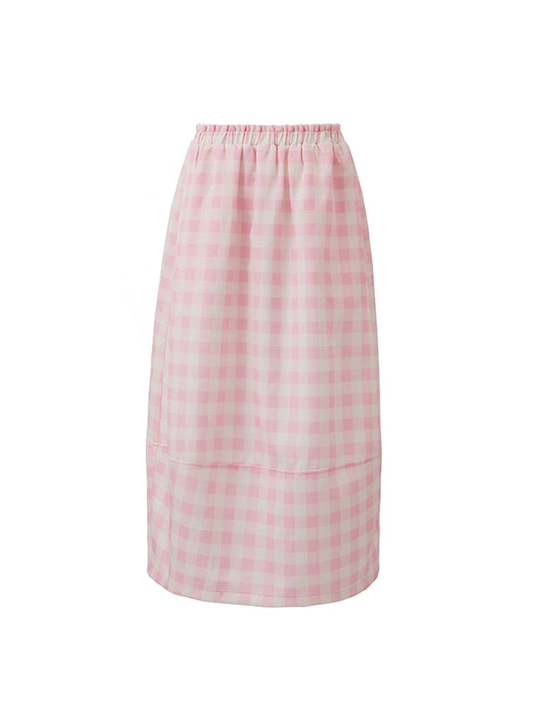 TULIP TULIP Girly Candy-Sheeve Blouse Long-Skirt