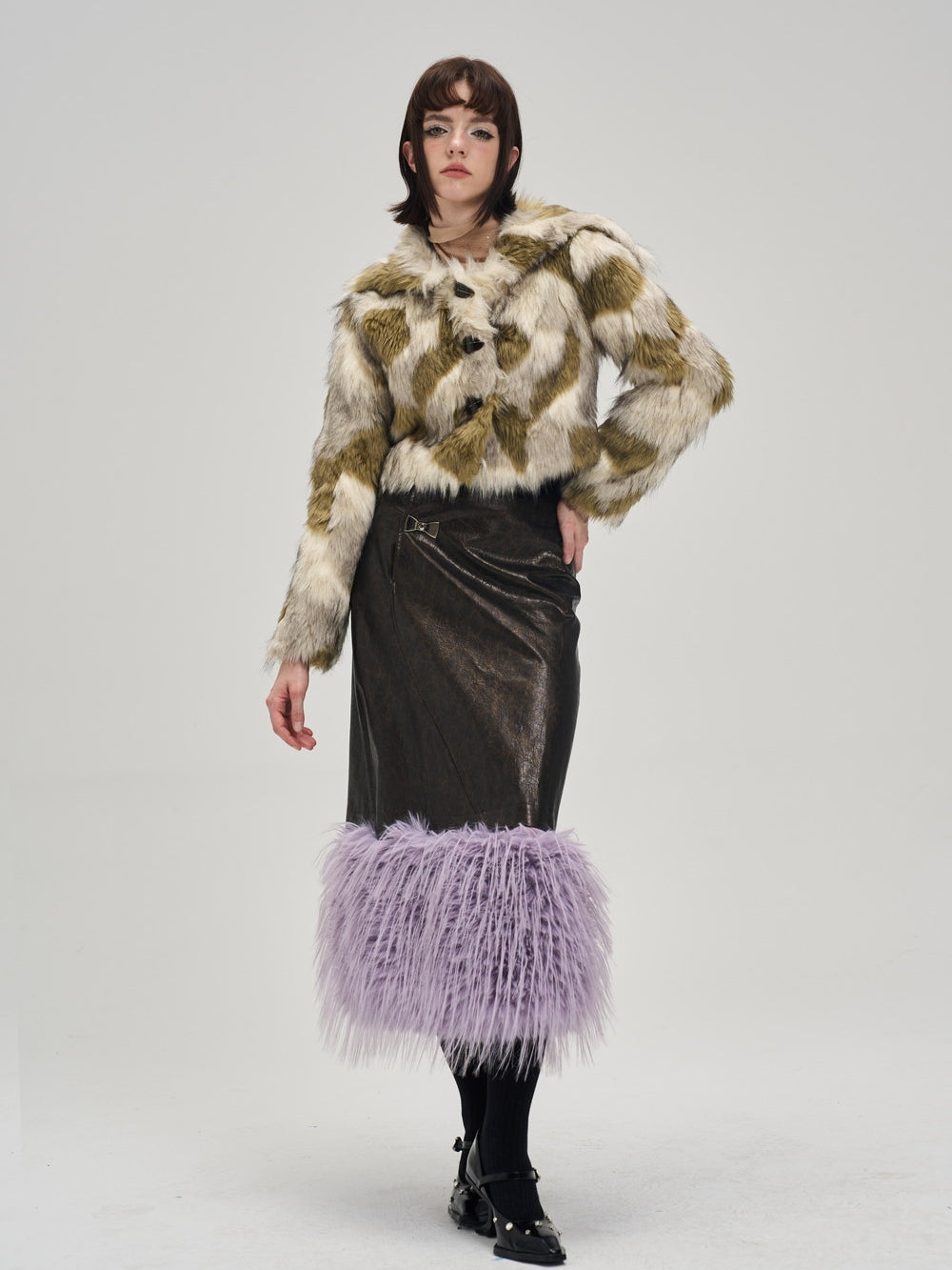 Fluffily Fur Elegant Volume Jacket