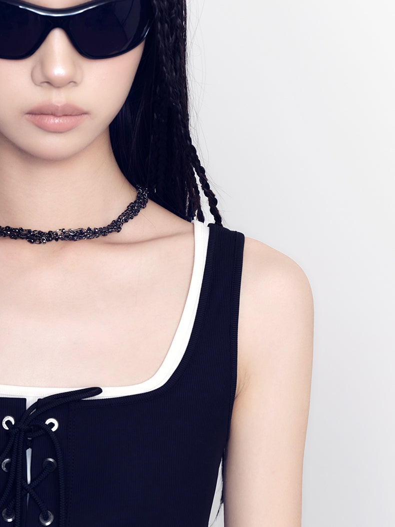 Chaîne Collier décontracté sauvage