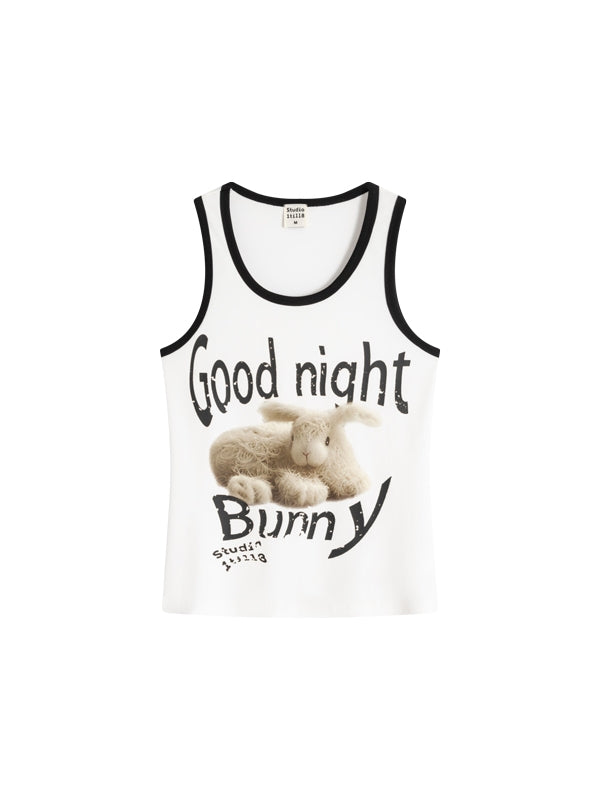 Animal Picture Nichi Sheep Tank-Top